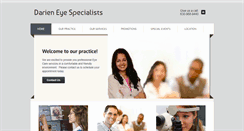 Desktop Screenshot of darieneyespecialists.com
